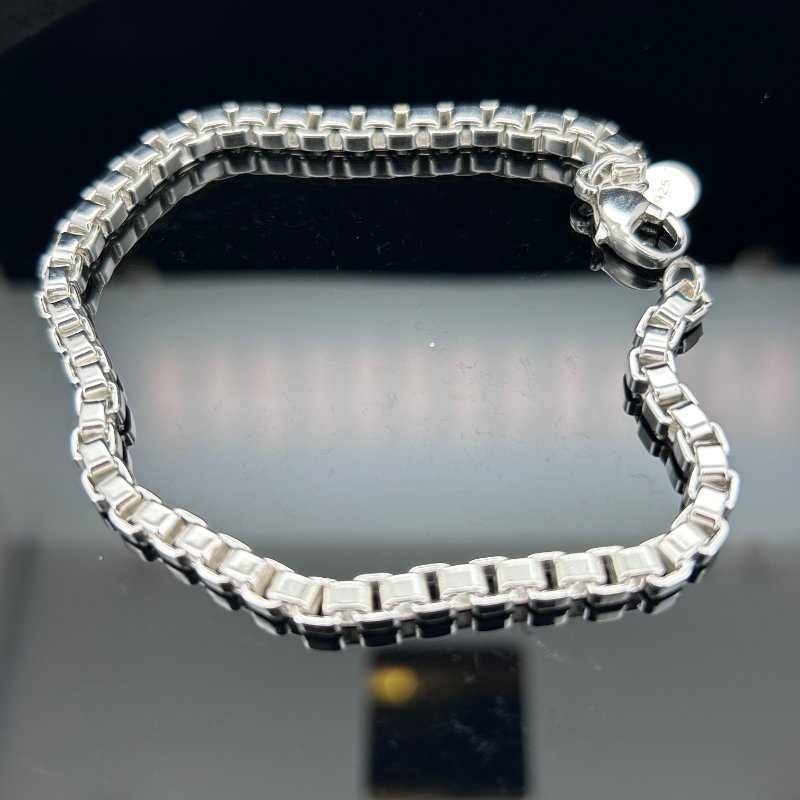 TIFFANY純銀威尼斯手鍊-1