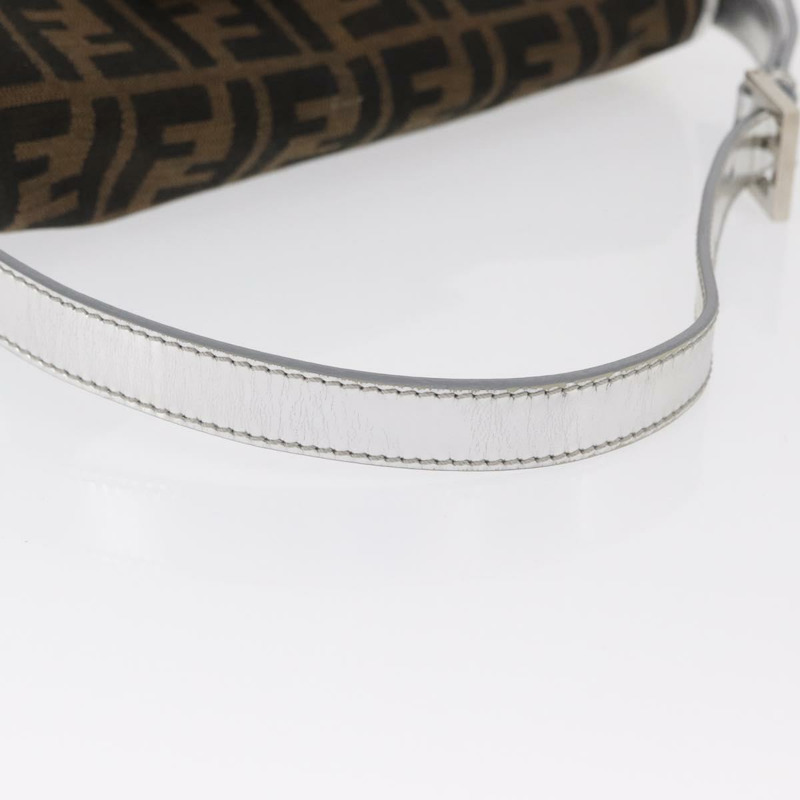 【日本直送】FENDI Zucca帆布單肩包 黑色 棕色 正品 169711-6