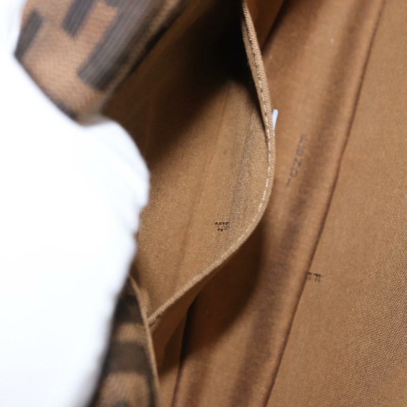 【日本直送】FENDI Zucca帆布單肩包 黑色 棕色 正品 169711-21