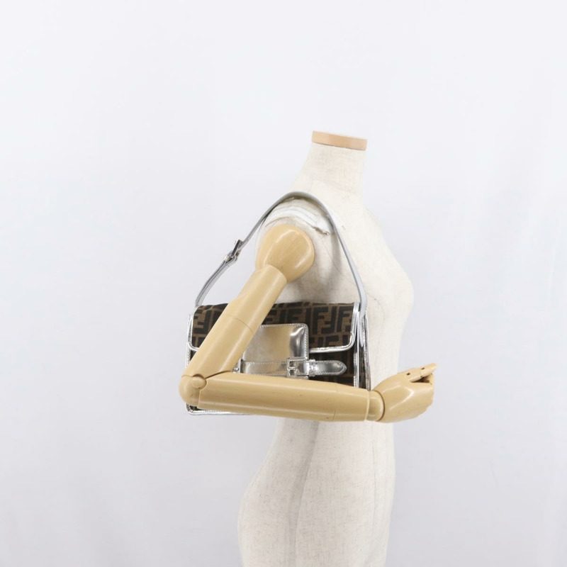 【日本直送】FENDI Zucca帆布單肩包 黑色 棕色 正品 169711-22