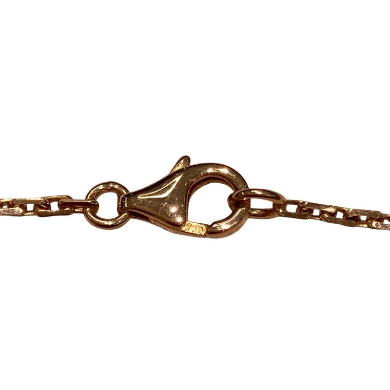 CARTIER B7013900 卡地亞 BABY LOVE DIAMOND NECKLACE 18K 項鍊 PG 鑽石-3