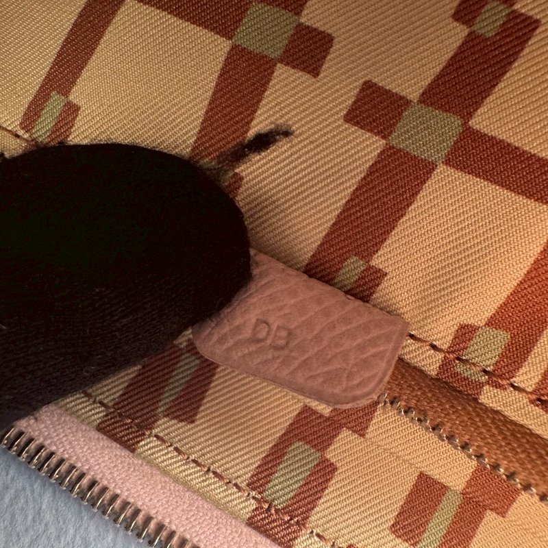 🤍97成新 仙女款 Hermes 裸粉色絲巾長夾(花花系列)-6