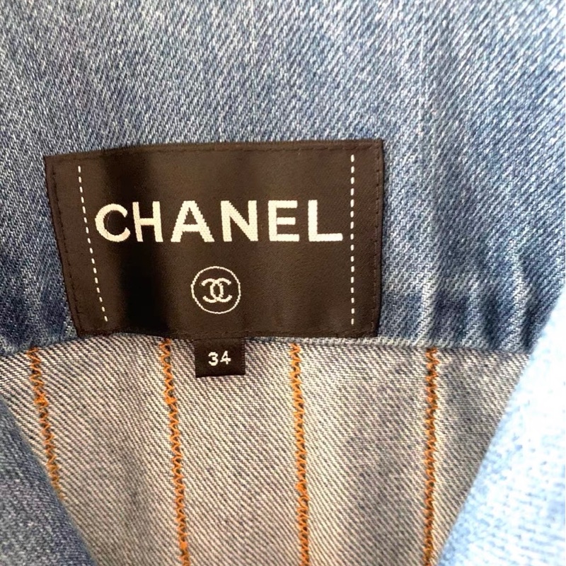 Chanel牛仔外套34碼-2