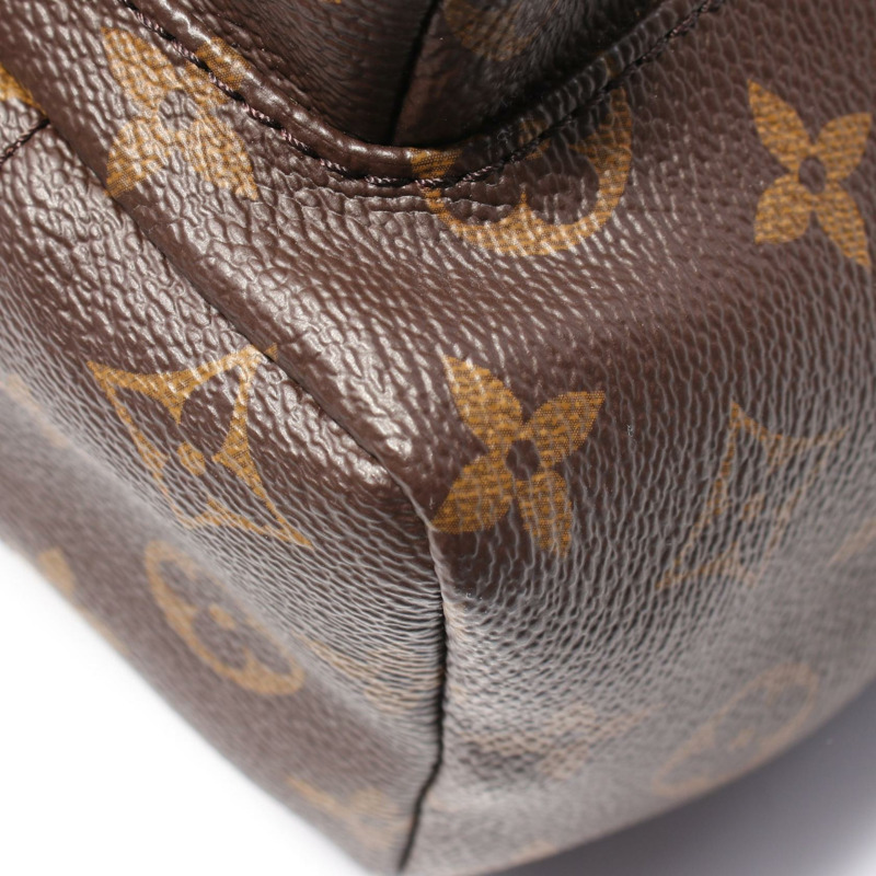 棕色 原花帆布 Palm Springs PM 後背包【LOUIS VUITTON LV 路易威登】 M41560-4