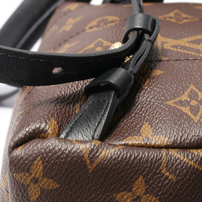 棕色 原花帆布 Palm Springs PM 後背包【LOUIS VUITTON LV 路易威登】 M41560-6