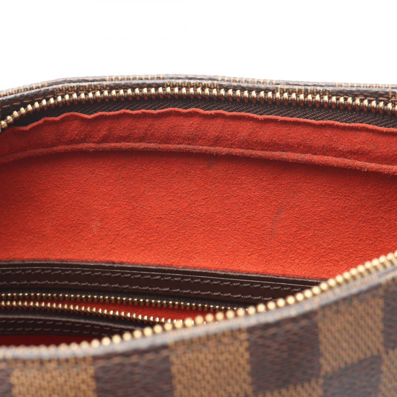 棕色 棋盤格帆布 Looping GM 肩背包【LOUIS VUITTON LV 路易威登】 N51144-9