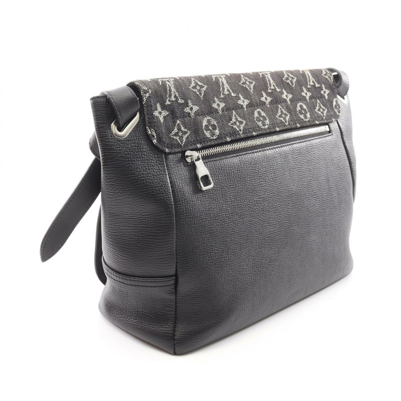 棕色 原花單寧布 Nigo Besace Tokyo Messenger 肩背包【LOUIS VUITTON LV 路易威登】 M45971-1