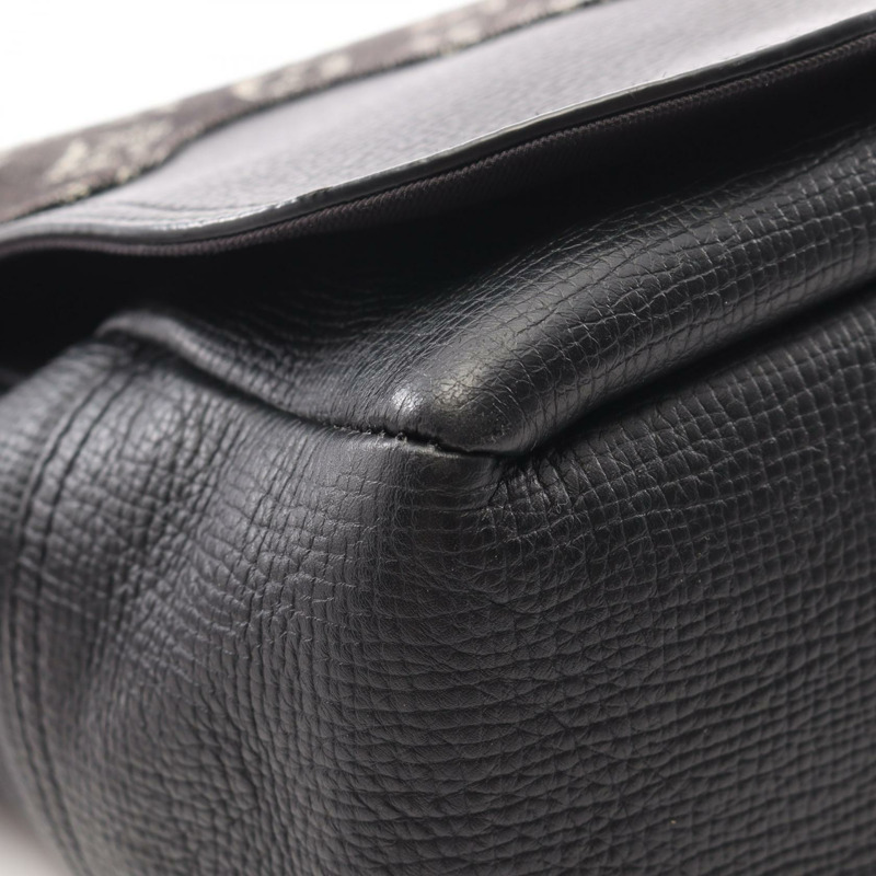 棕色 原花單寧布 Nigo Besace Tokyo Messenger 肩背包【LOUIS VUITTON LV 路易威登】 M45971-5