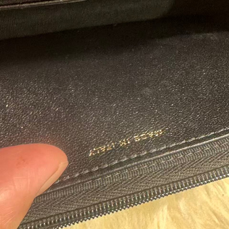 Chanel 24P黑金爱心调节扣WOC-8