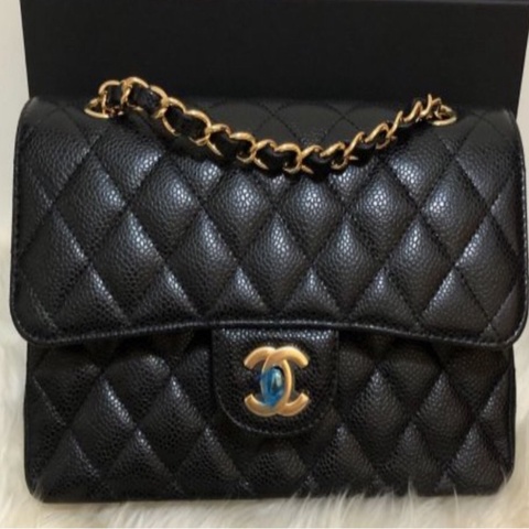 Chanel Classic Flap Bag CF 23香奈兒coco23 CHANEL CHIP BLACK MATELASSE23 香奈兒限量包全新未拆購於專櫃