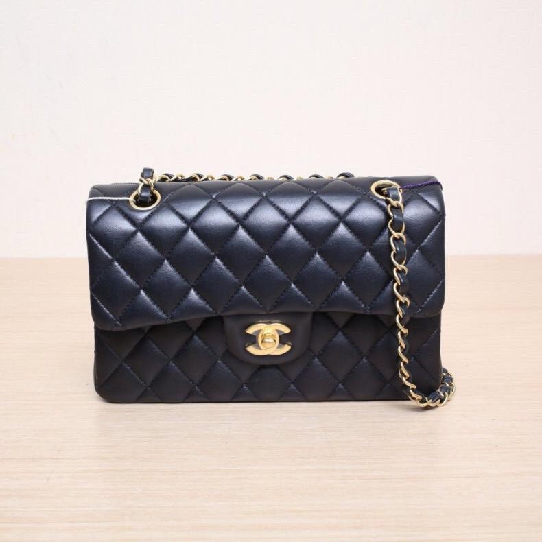 Chanel Classic Flap Bag CF 23香奈兒coco23 CHANEL CHIP BLACK MATELASSE23 香奈兒限量包全新未拆購於專櫃-1