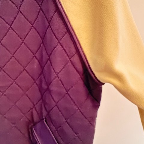 Chanel  18 Pre-Spring Collection) 拼色 V 領開襟衫外套 (棒球外套)-15