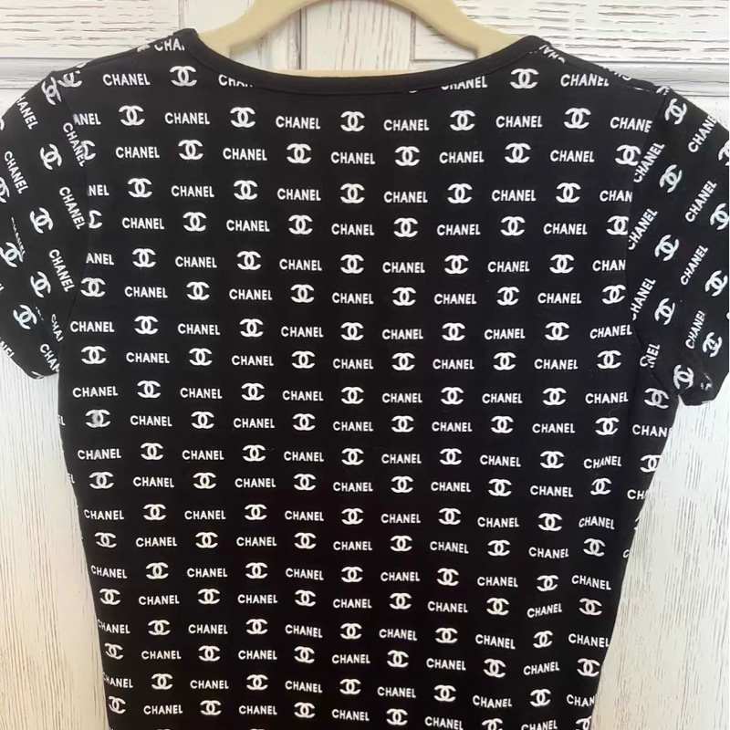 Chanel中古短袖38碼-1