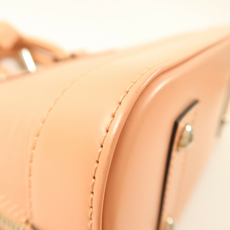 LOUIS VUITTON Epi Alma BB銀扣手挽肩背兩用袋-9