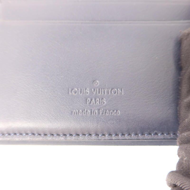 LOUIS VUITTON Damier Azur Bi-Fold Multiple Wallet錢包-6