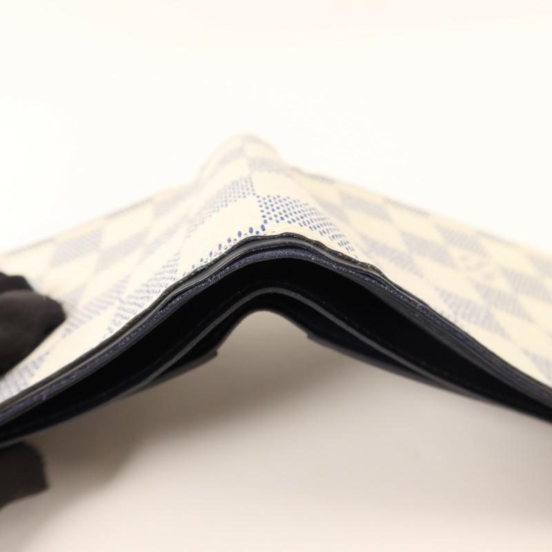 LOUIS VUITTON Damier Azur Bi-Fold Multiple Wallet錢包-12