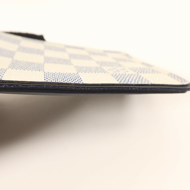 LOUIS VUITTON Damier Azur Bi-Fold Multiple Wallet錢包-13