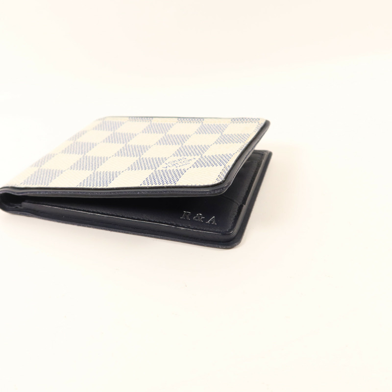 LOUIS VUITTON Damier Azur Bi-Fold Multiple Wallet錢包-16