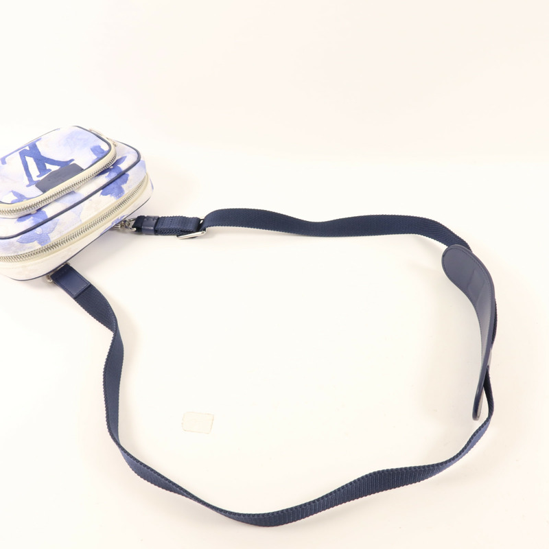 LOUIS VUITTON Monogram Watercolor Outdoor Pochette銀扣腰包/肩背袋-4