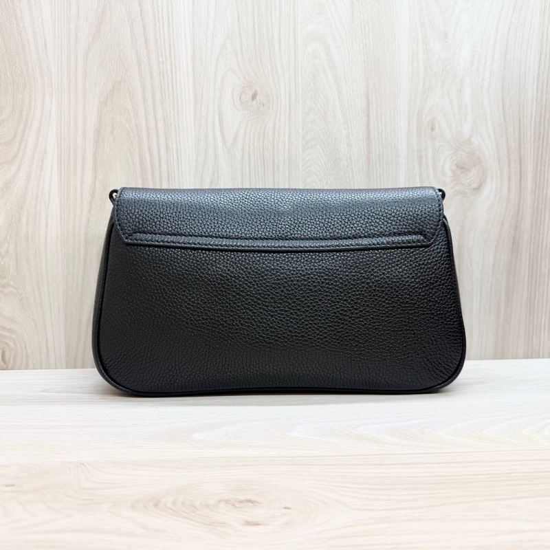 GUCCI黑色牛皮SOHO下蓋側背包536224-3