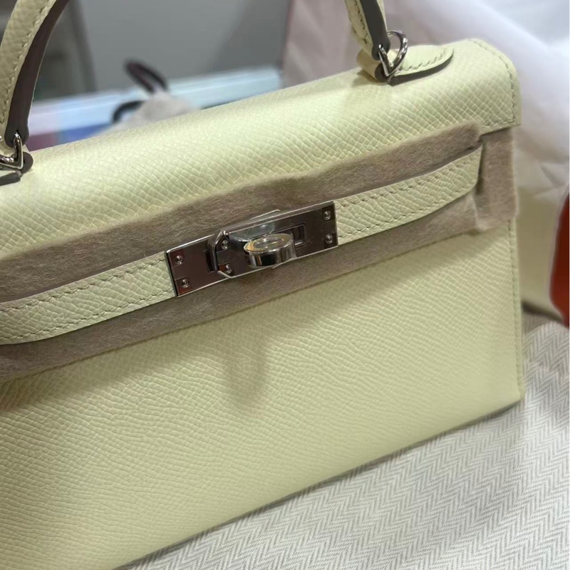 爱马仕 Mini Kelly II 二代(Jaune Milton 米尔顿黄)-1