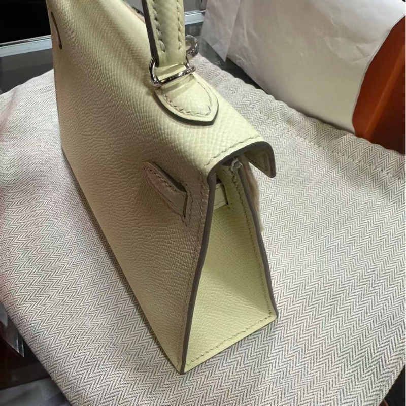 爱马仕 Mini Kelly II 二代(Jaune Milton 米尔顿黄)-2