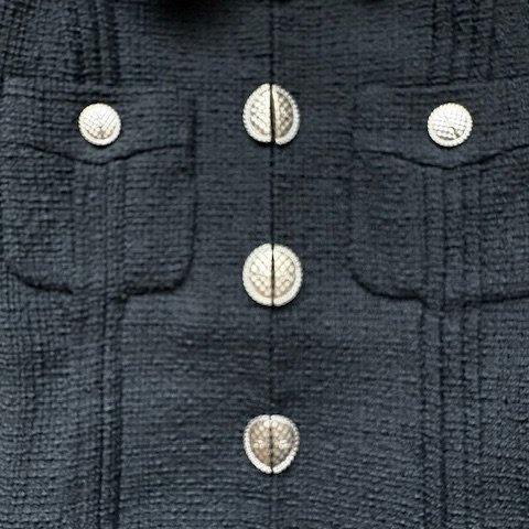 Chanel 2017 春度假系列（Paris-Cuba Collection） 黑色粗花呢外套-9