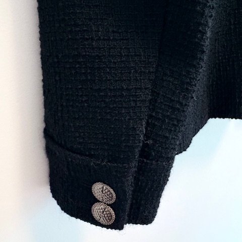 Chanel 2017 春度假系列（Paris-Cuba Collection） 黑色粗花呢外套-10