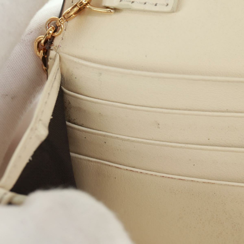 【日本直送】FENDI 鏈條錢包 Fendace Versace 聯名款 PVC 粉紅色金色 正品 BA10530SAV-24