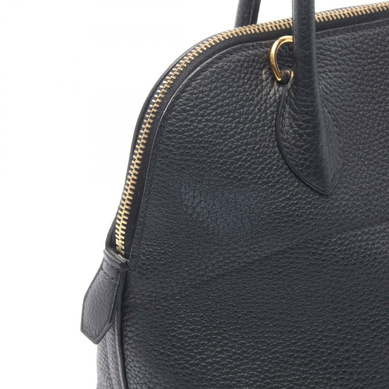 愛馬仕 Bolide31 手提包 Taurillon Clemence Taurillon Clemence 黑色二手女款-5