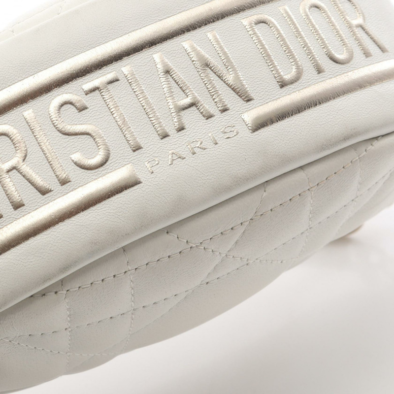 Christian Dior VIBE Hobo Cannage 兩用單背包 M7200ONOA 皮革 二手 CD-5