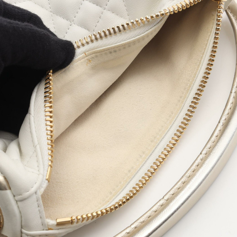 Christian Dior VIBE Hobo Cannage 兩用單背包 M7200ONOA 皮革 二手 CD-9