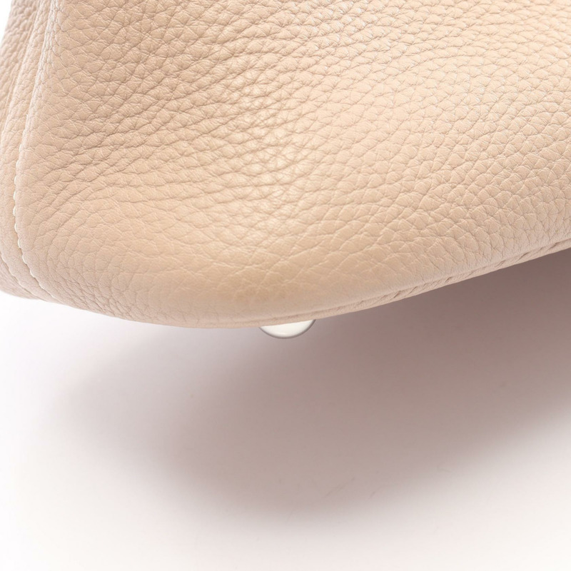 愛馬仕 Bolide 31 單肩手提包，Clemence 皮革，米色 Argile 五金配件，二手女款-5