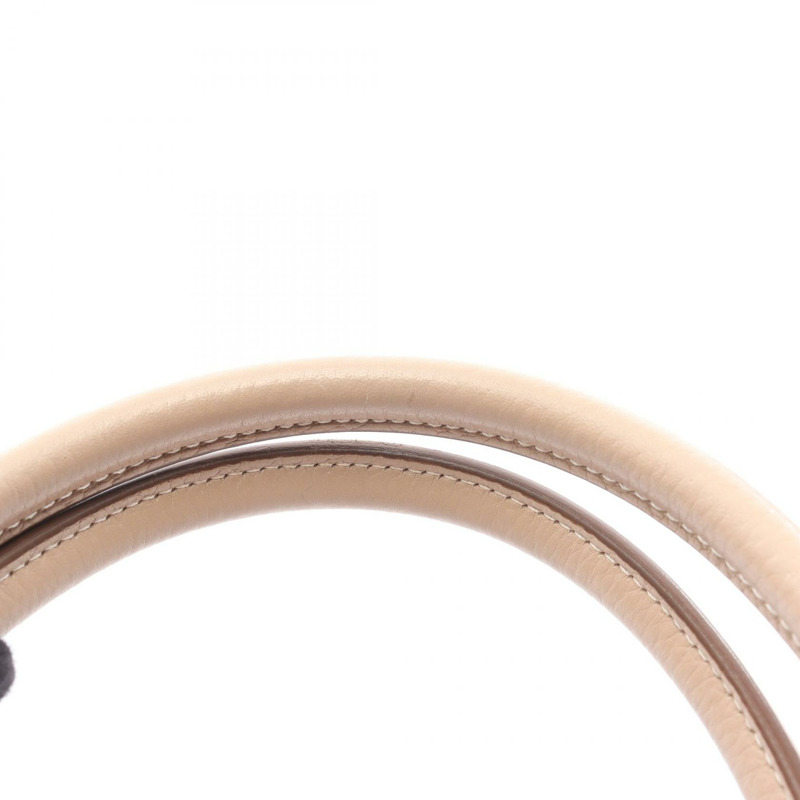 愛馬仕 Bolide 31 單肩手提包，Clemence 皮革，米色 Argile 五金配件，二手女款-8