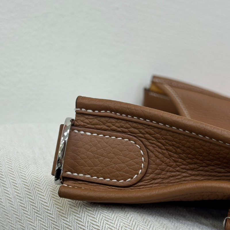 HERMES Evelyne 29 經典棕色斜背包 K刻-5