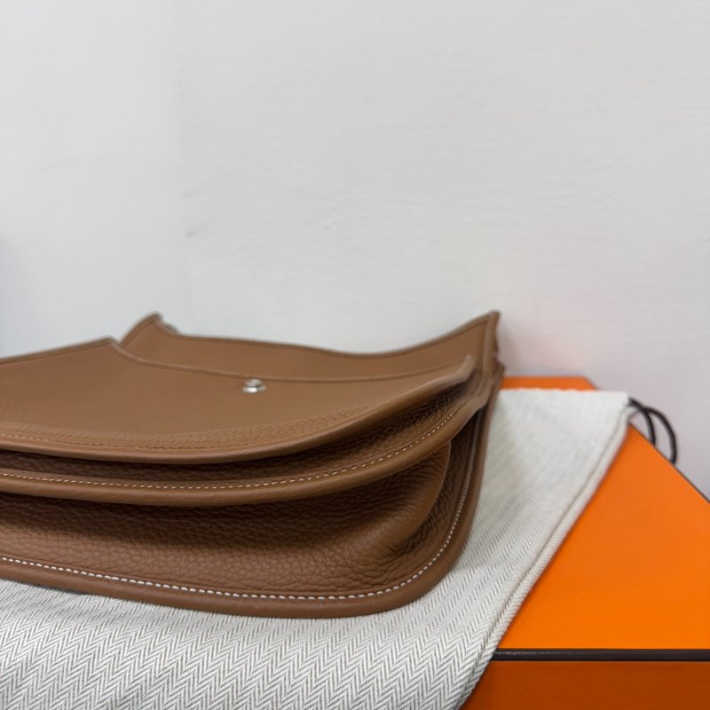 HERMES Evelyne 29 經典棕色斜背包 K刻-14