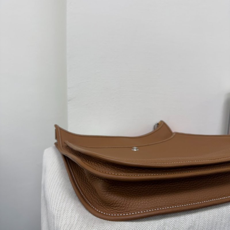 HERMES Evelyne 29 經典棕色斜背包 K刻-15
