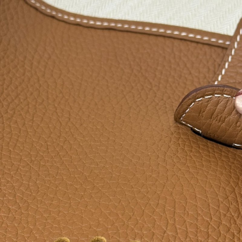 HERMES Evelyne 29 經典棕色斜背包 K刻-16