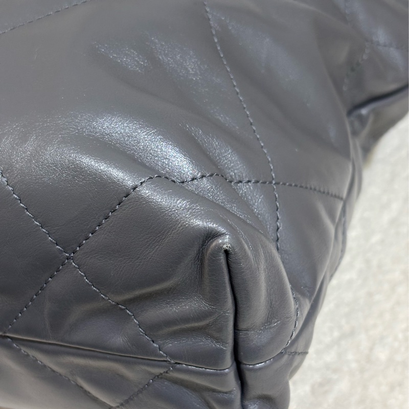 Chanel 22Bag small Grey 灰色小號垃圾袋-19