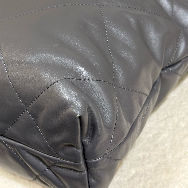 Chanel 22Bag small Grey 灰色小號垃圾袋-20