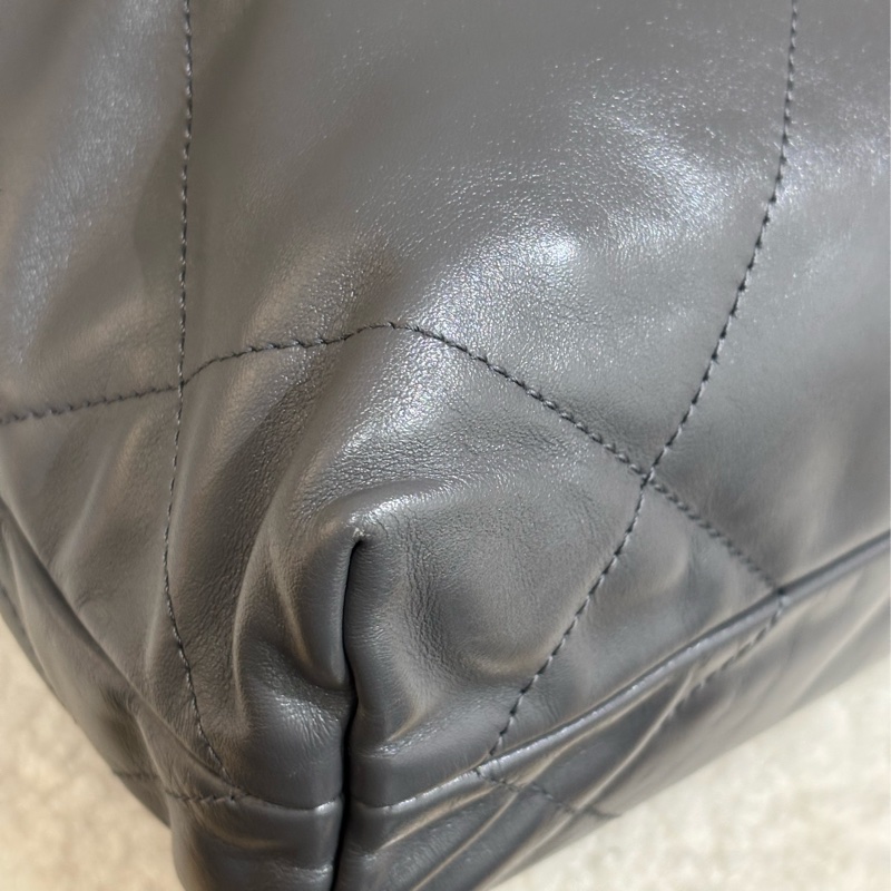 Chanel 22Bag small Grey 灰色小號垃圾袋-21