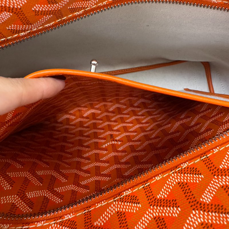 GOYARD SAINT LOUIS GM 橘色托特包-1