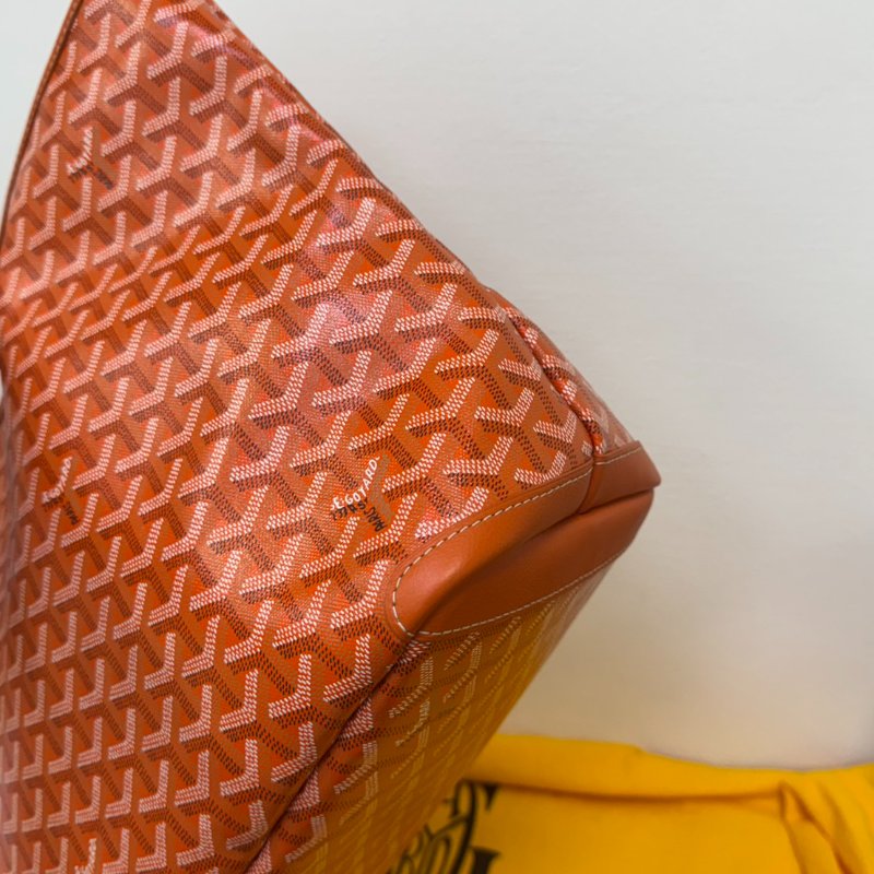 GOYARD SAINT LOUIS GM 橘色托特包-4