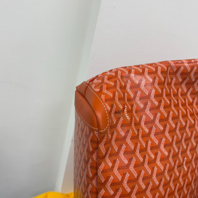 GOYARD SAINT LOUIS GM 橘色托特包-7