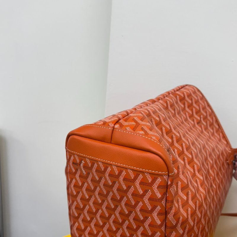 GOYARD SAINT LOUIS GM 橘色托特包-9