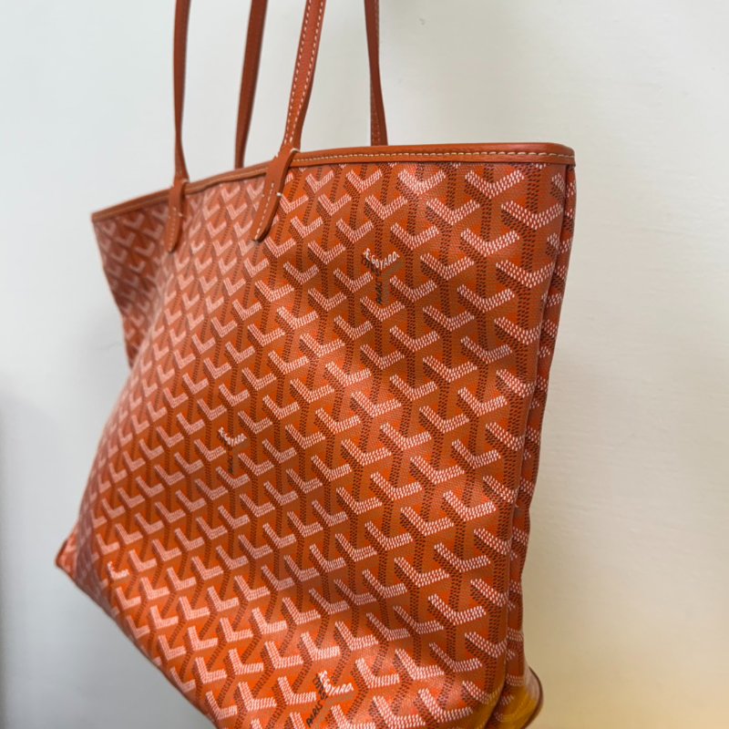 GOYARD SAINT LOUIS GM 橘色托特包-10