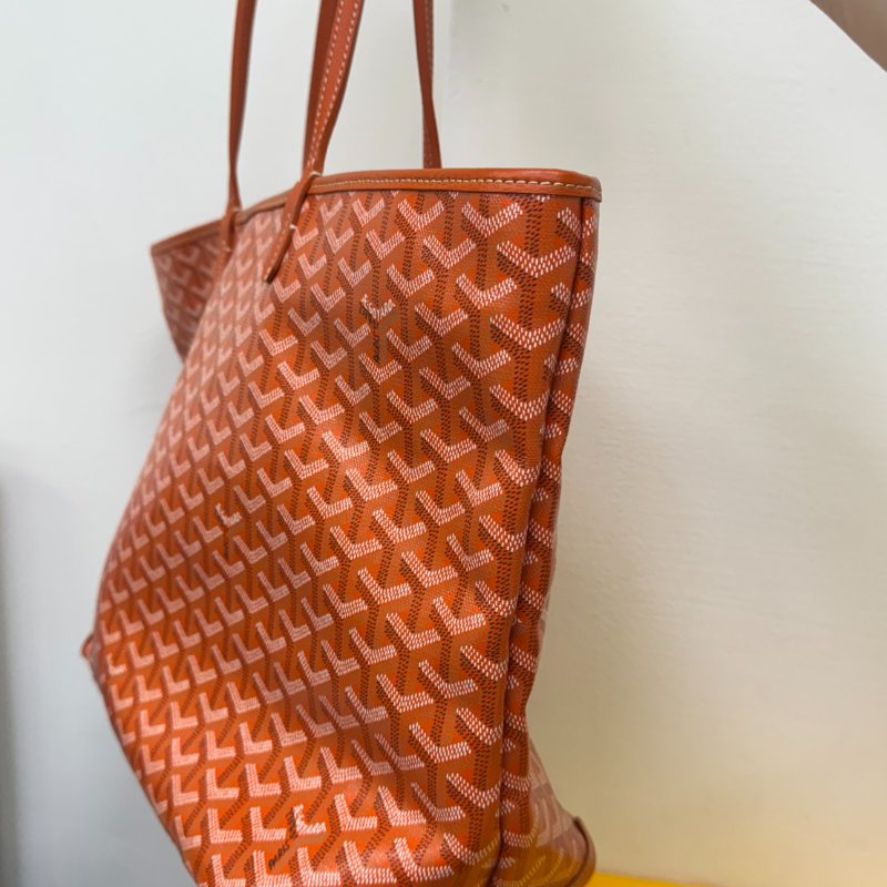 GOYARD SAINT LOUIS GM 橘色托特包-11