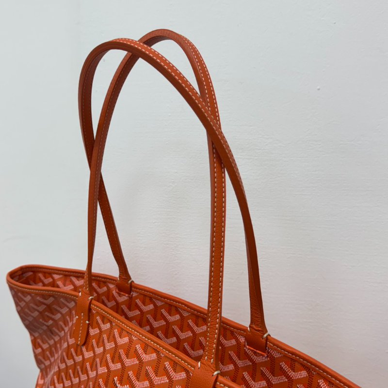 GOYARD SAINT LOUIS GM 橘色托特包-14