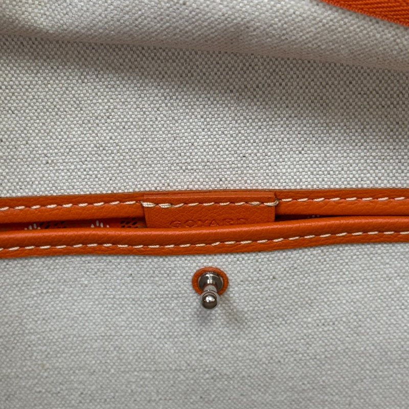 GOYARD SAINT LOUIS GM 橘色托特包-19