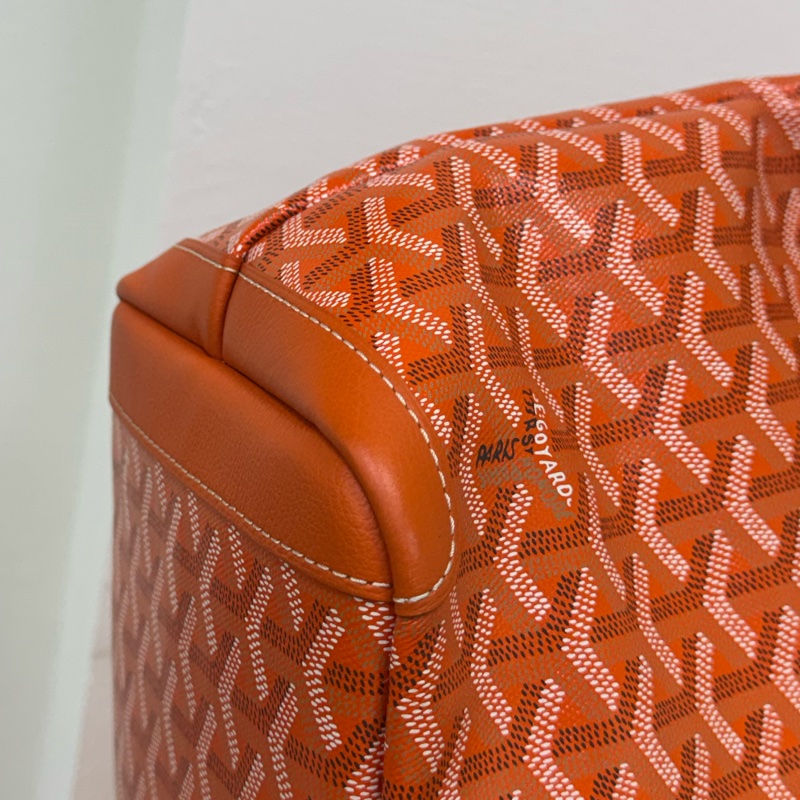 GOYARD SAINT LOUIS GM 橘色托特包-21